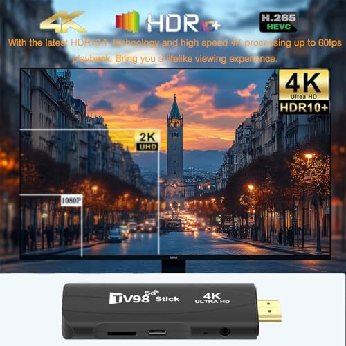 4K HDR TV-Stick für Streaming