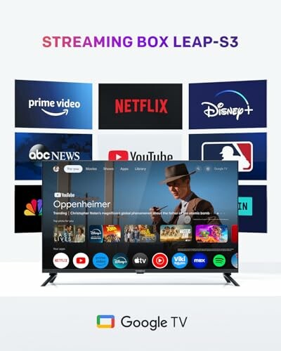Streaming-Dienste auf Leap-S3 mit Google TV